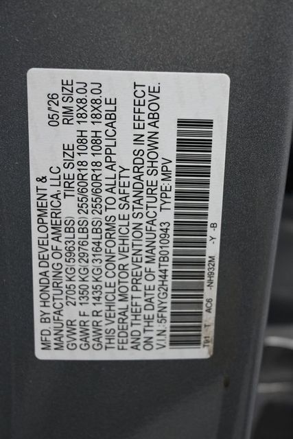New 2026 Honda Pilot EX-L image 18