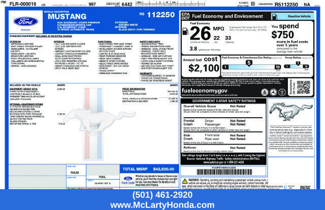 Used 2024 Ford Mustang Premium RWD image 24
