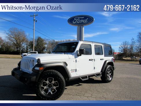 Used 2021 Jeep Wrangler Unlimited Sport image 1