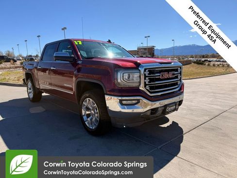 Used 2017 GMC Sierra 1500 SLT w/ SLT Premium Package AWD/4WD image 1