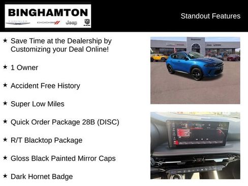 Used 2024 Dodge Hornet R/T w/ R/T Blacktop Package AWD/4WD image 5