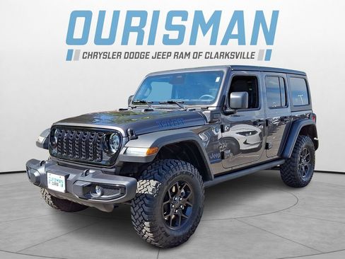 Used 2025 Jeep Wrangler Unlimited Sport S 4xe AWD/4WD image 3