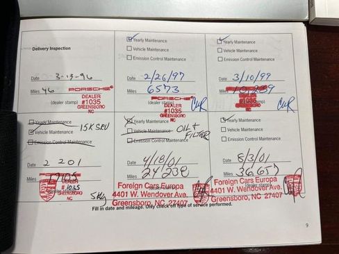 Used 1996 Porsche 911 Carrera 4S image 84