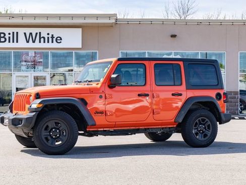 Used 2023 Jeep Wrangler Sport image 1