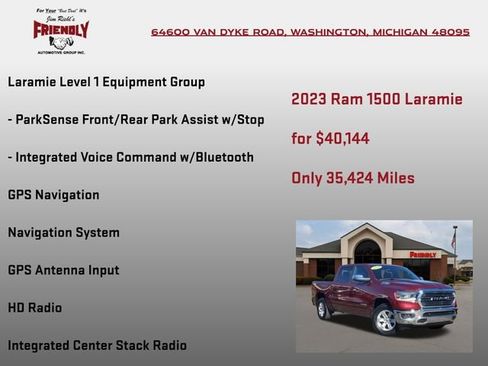 Used 2023 RAM 1500 Laramie image 25