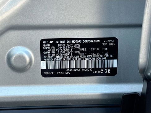 New 2026 Mitsubishi Eclipse Cross Black Edition image 29