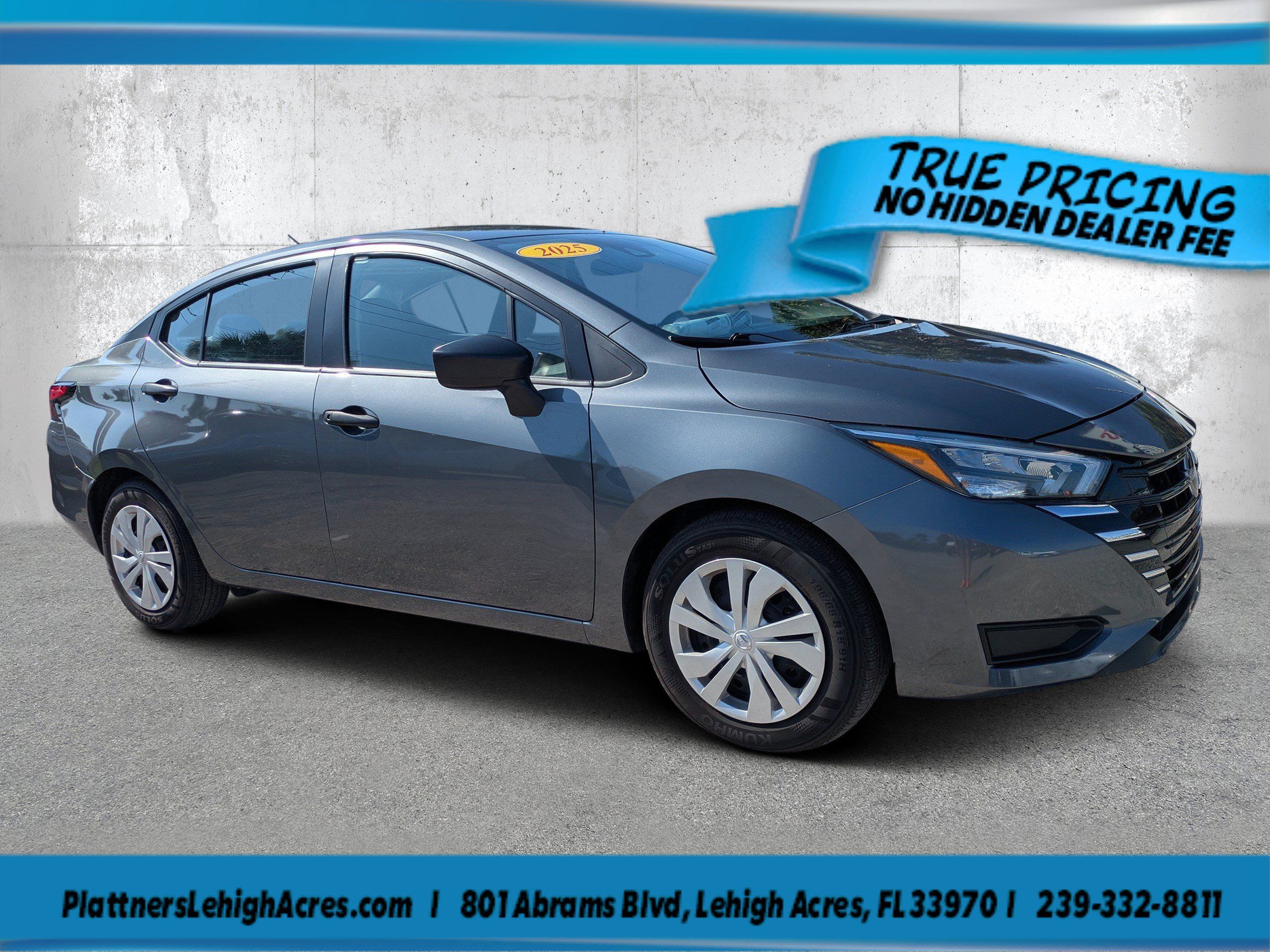 Used 2025 Nissan Versa S w/ Trunk Package FWD image 1