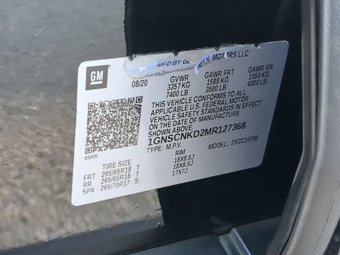 Used 2021 Chevrolet Tahoe LT RWD image 73
