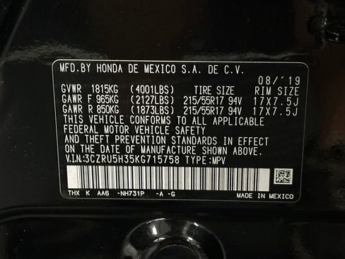 Used 2019 Honda HR-V LX image 34