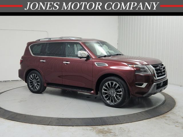 Used 2023 Nissan Armada Platinum w/ Captain's Chairs Package RWD image 1