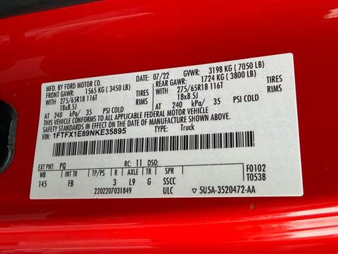 Used 2022 Ford F150 XLT w/ Equipment Group 302A High AWD/4WD image 37