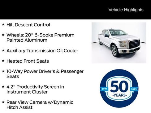 Used 2015 Ford F150 XLT w/ Equipment Group 302A Luxury image 11