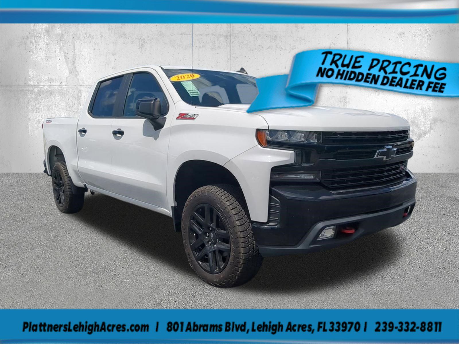 Used 2020 Chevrolet Silverado 1500 LT Trail Boss AWD/4WD image 1