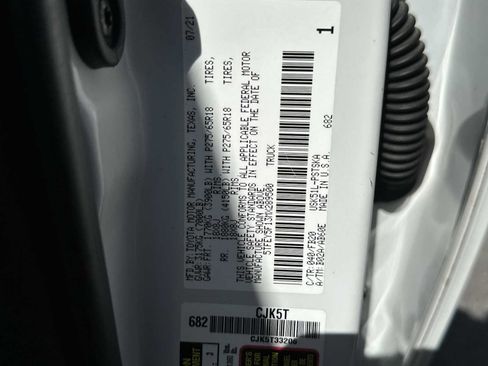 Used 2021 Toyota Tundra SR5 w/ TRD Off-Road Plus Package image 26