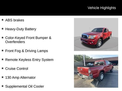 Used 2011 Toyota Tacoma 4x4 Access Cab V6 w/ SR5 Pkg #2 image 14