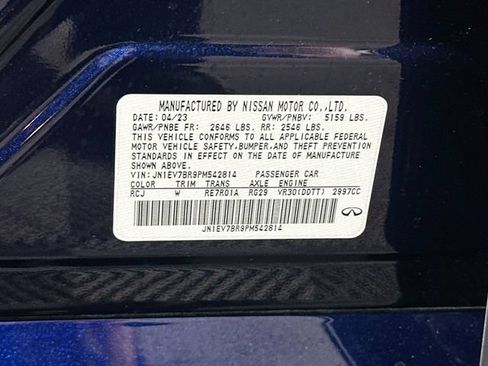 Used 2023 INFINITI Q50 Luxe w/ Cargo Package AWD/4WD image 37