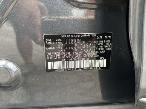 Certified 2024 Subaru Outback Onyx Edition AWD/4WD image 49