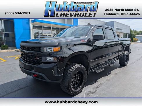 Used 2021 Chevrolet Silverado 1500 Custom Trail Boss AWD/4WD image 1
