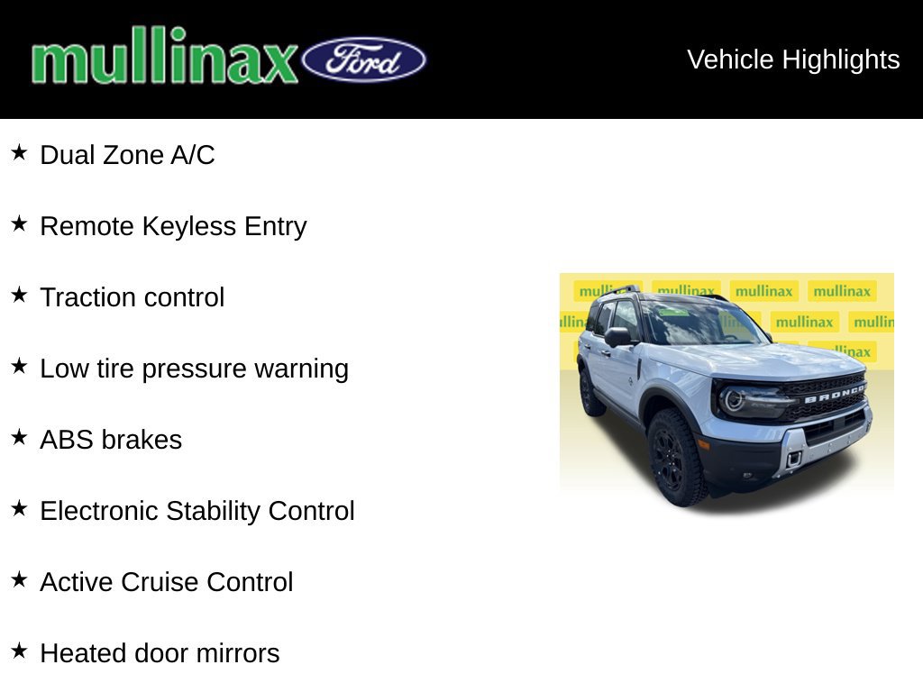 New 2026 Ford Bronco Sport Outer Banks w/ Sasquatch Outer Banks Package AWD/4WD image 15