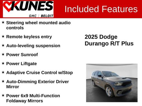 Used 2025 Dodge Durango R/T AWD/4WD image 3