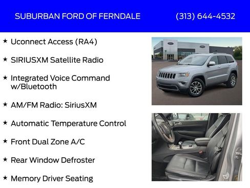 Used 2015 Jeep Grand Cherokee Limited image 9