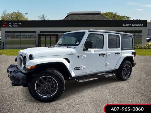 Used 2021 Jeep Wrangler Unlimited Sport AWD/4WD image 1