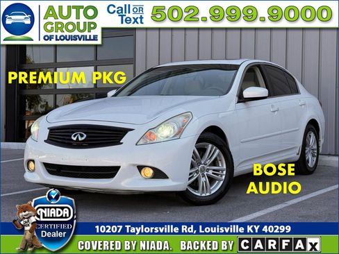 Used 2010 INFINITI G37 x Sedan w/ Premium Pkg AWD/4WD image 1