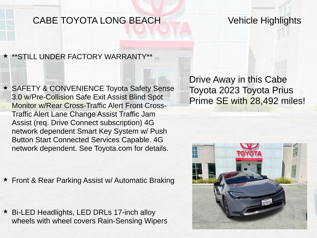 Used 2023 Toyota Prius Prime FWD image 6