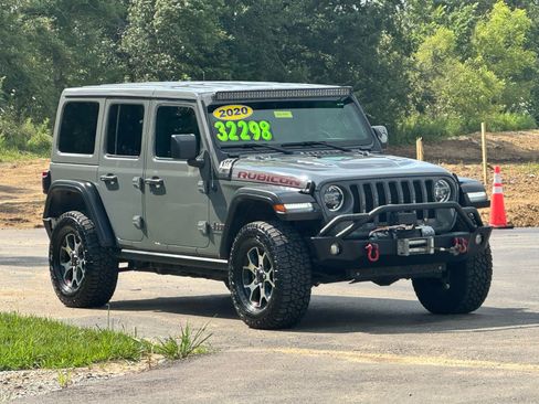 Used 2020 Jeep Wrangler Unlimited Rubicon w/ LED Lighting Group AWD/4WD image 1