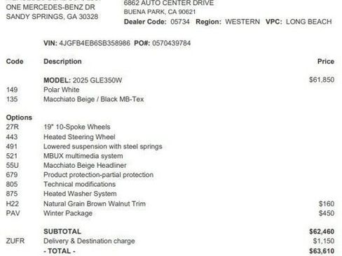 Certified 2025 Mercedes-Benz GLE 350 4MATIC image 4
