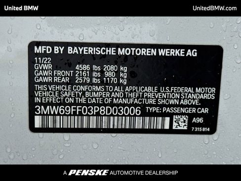 Certified 2023 BMW 330i Sedan w/ Premium Package image 15