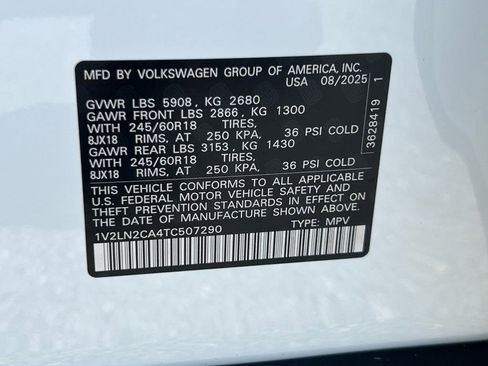 New 2026 Volkswagen Atlas SE image 31