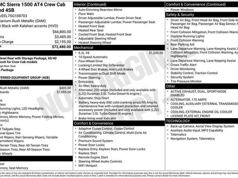 Used 2025 GMC Sierra 1500 AT4 AWD/4WD image 35