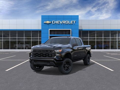 New 2026 Chevrolet Silverado 1500 Custom Trail Boss w/ Midnight Edition AWD/4WD image 8
