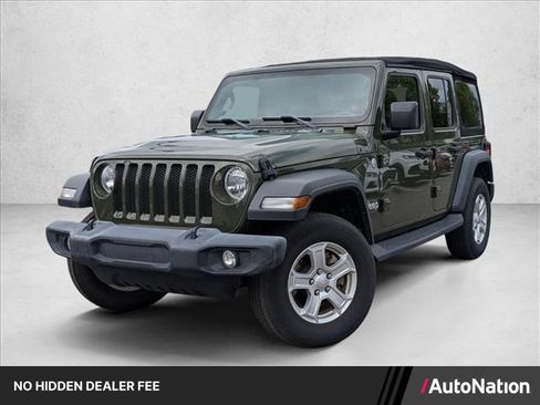 Used 2021 Jeep Wrangler Unlimited Sport AWD/4WD image 1