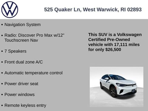Certified 2023 Volkswagen ID.4 Pro S AWD/4WD image 7