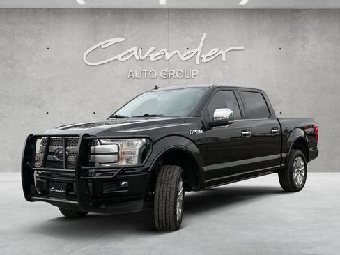 Certified 2018 Ford F150 Platinum w/ Equipment Group 701A Luxury AWD/4WD image 1
