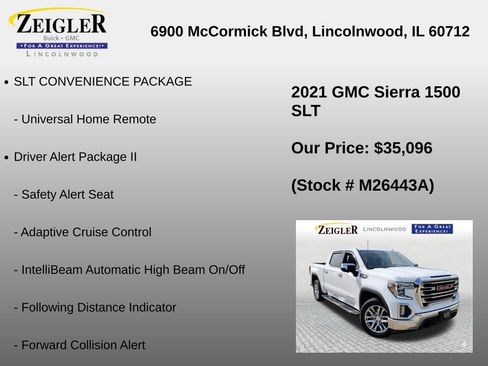 Used 2021 GMC Sierra 1500 SLT AWD/4WD image 36