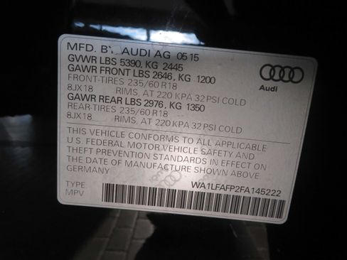 Used 2015 Audi Q5 2.0T Premium Plus w/ Technology Package AWD/4WD image 72