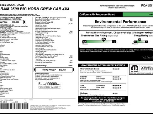 Used 2023 RAM 2500 Big Horn w/ Level 1 Equipment Group image 3