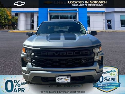 Certified 2023 Chevrolet Silverado 1500 Custom w/ Rally Edition AWD/4WD image 2