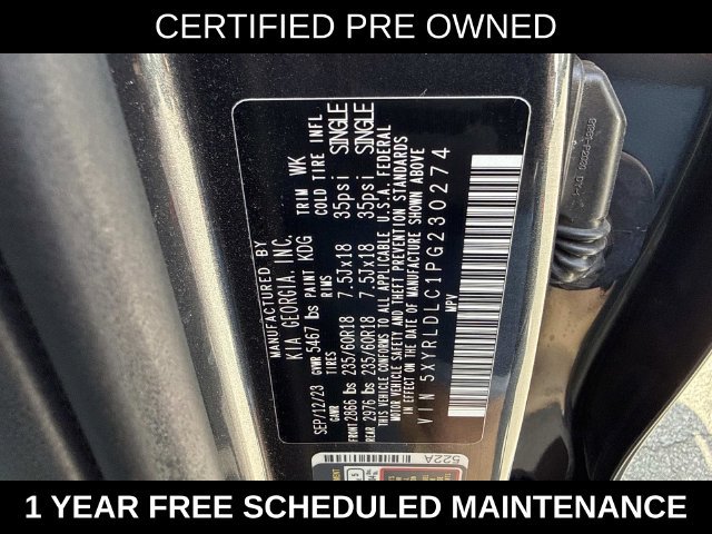 Used 2023 Kia Sorento S w/ Panoramic Sunroof Package AWD/4WD image 30
