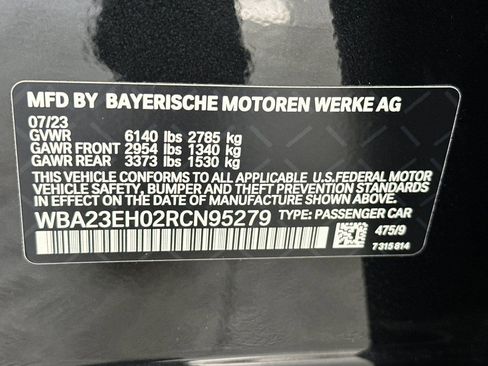 Used 2024 BMW 740i w/ Premium Package RWD image 20