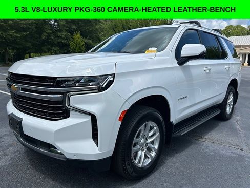 Used 2023 Chevrolet Tahoe LT w/ Luxury Package RWD image 1