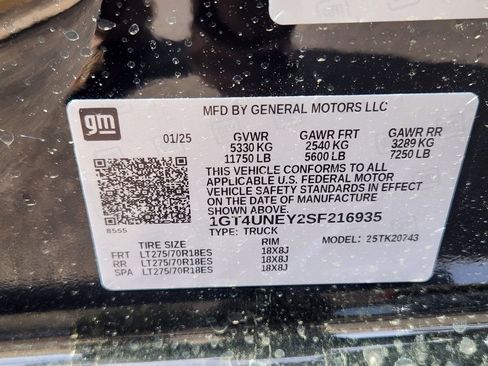 New 2025 GMC Sierra 2500 SLT w/ SLT Premium Package image 15