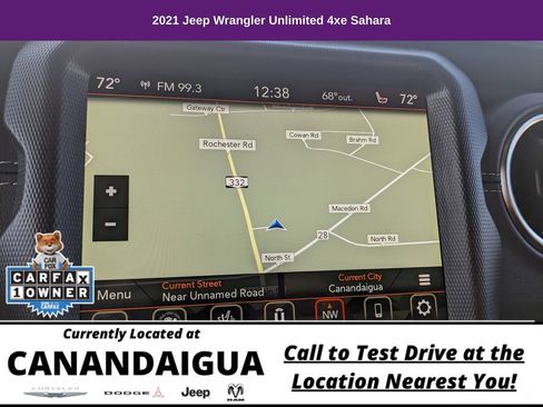Used 2021 Jeep Wrangler Unlimited Sahara w/ Cold Weather Group AWD/4WD image 25