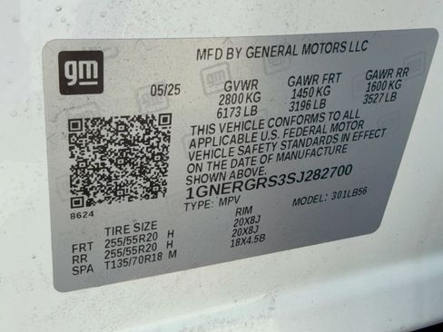 Certified 2025 Chevrolet Traverse LT w/ Sun and Wheel Package FWD image 31