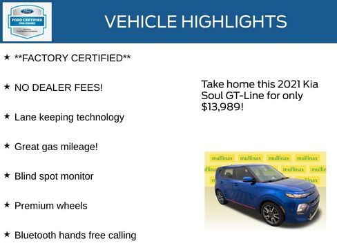Used 2021 Kia Soul GT-Line FWD image 12
