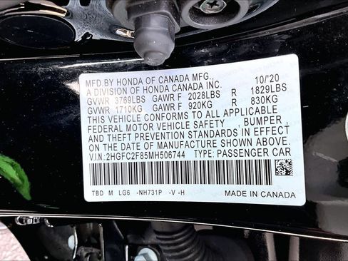 Used 2021 Honda Civic Sport image 33