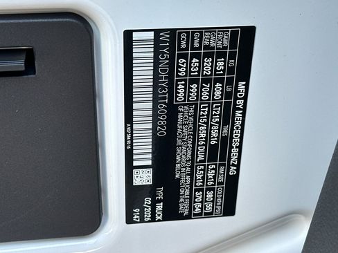 New 2026 Mercedes-Benz Sprinter 3500 image 21